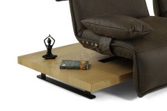 KOINOR Edit 2 - Ledersofa schoko
