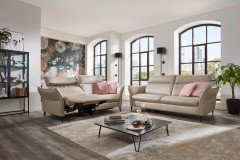 HU-RL21014 von Hukla - Leder-Duo pearl