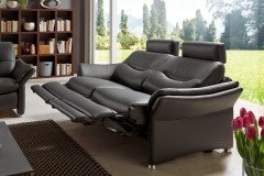 HU-SF15058 von Hukla - Ledergarnitur anthrazit