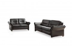 HU-SF15058 von Hukla - Ledergarnitur anthrazit