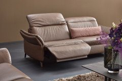 1065 von Himolla - Ledergarnitur zigarre