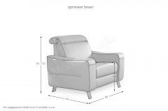 4859 Argentina von PM Oelsa - Polstergruppe cognac