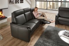 PN-PF20072 von Polinova - Ledergarnitur anthrazit