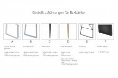 Step Two von K+W Polstermöbel - Eckbank in der Farbe Cognac