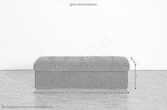 Antalia von Grant Factory - Polstersofa rechts dunkelgrau-anthrazit