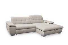 7688 von ALINA - Polsterecke Variante rechts platinum-grey