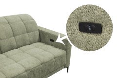 8334 von ALINA - Polsterecke Variante links pale-green