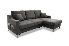 Valentina von Benformato - Eckgarnitur rechts anthrazit