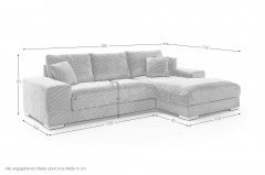 Soft von AZ Iwaniccy - Eckcouch rechts mint