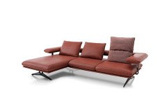 KOINOR Hoover - Ledersofa links reno