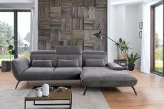 Seattle von Poco - Couchgarnitur Variante rechts grau