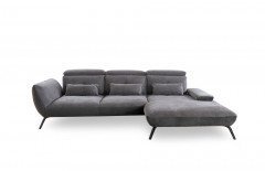 Seattle von Poco - Couchgarnitur Variante rechts grau