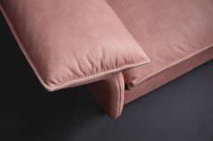 1077 von Himolla - Ledergarnitur lachs