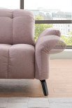 Coast-23 von Poco - Ecksofa links flieder