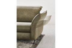 HU-RL17008 von Hukla - Polsterecke Variante links olive