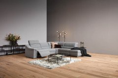 1501 von Himolla - Ecksofa Ausführung rechts gletscher