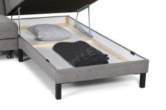 1082 von Carina - Ecksofa Variante rechts grau