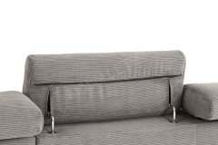 1082 von Carina - Ecksofa Variante rechts grau