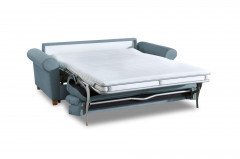 Elisa von Bali - Schlafsofa hellblau