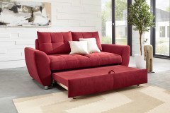 Systemo 2072 von Poco - Funktionssofa cherry