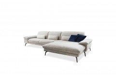 MP-IN22025 von Megapol - Ecksofa Variante rechts silver