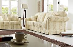 Imperial-LE21 von Schröno - Polstergarnitur beige gemustert