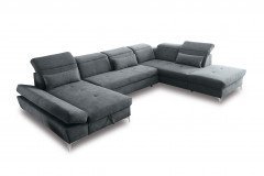 Cosima von ED-Lifestyle - Sofalandschaft rechts anthrazit