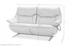 Malu von Himolla - Leder-Ensemble sky