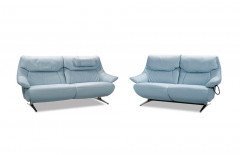 Malu von Himolla - Leder-Ensemble sky