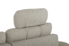 Bergen von Grant Factory - Polsterecke rechts beige