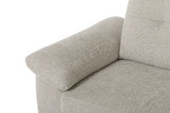 Bergen von Grant Factory - Polsterecke rechts beige