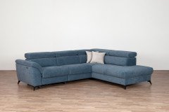 Boca von Matex - Ecksofa Ausführung rechts blau