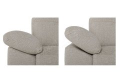 Bergen von Matex - Polsterecke rechts beige