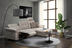 Bergen von Matex - Polsterecke rechts beige