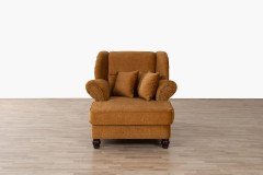 Carlos von Matex - XXL-Ohrensessel gelb