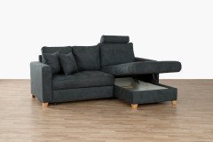 Split-LE23 von Matex - Polsterecke rechts denim