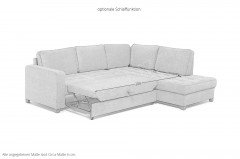 Split-LE23 von Matex - Eckcouch rechts grau