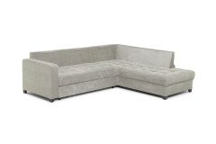 Split-LE23 von Matex - Eckcouch rechts grau