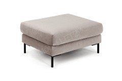 Tailos S von Vilmers - Eckgarnitur mit Hocker dirty sand