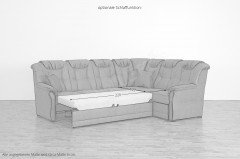 Linz von Matex - Ecksofa Variante rechts hellbraun