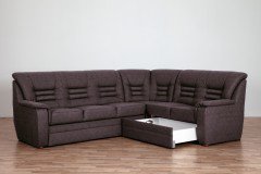 Merlin von Matex - Eckcouch Variante rechts kastanie