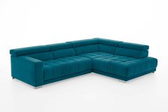 MP-IN16008 von Megapol - Ecksofa Variante rechts petrol