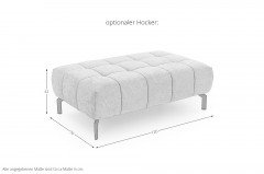 MP-IN23009 von Megapol - Ecksofa Variante rechts silver