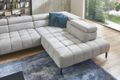 MP-IN23009 von Megapol - Ecksofa Variante rechts silver