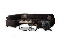 Plaza von Matex - Wohnlandschaft links anthrazit