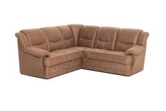 Orion-LE19 von Matex - Ecksofa hellbraun