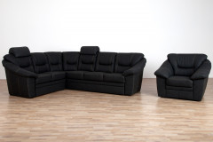 Talos-LE18 von Matex - Ecksofa Variante links granit