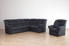 Nelson-LE18 von Matex - Sofaecke Variante rechts anthrazit