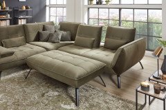 Ticona 2006 von Poco Polstermöbel - Ecksofa Variante links olive