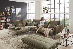 Ticona 2006 von Poco Polstermöbel - Ecksofa Variante links olive